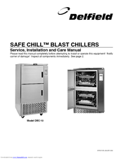 Delfield SAFE CHILL DBC-5 Service And Installation Manual