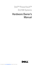Dell PowerVault DL2100 Hardware Owner's Manual