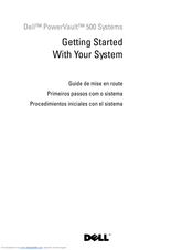 Dell PowerVault YX154 Getting Started Manual