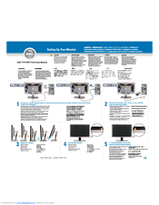 Dell 2707WFP Flat Panel Mntr Setup Manual