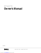 Dell Inspiron 1150 Owner's Manual