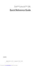 Dell Inspiron PP21L Quick Reference Manual
