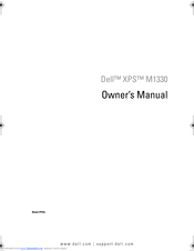 Dell XPS RW491 Owner's Manual