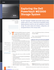Dell PowerVault MD3000 Brochure