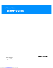 Dell Dimension 9558P Setup Manual