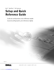 Dell OptiPlex SX270N Setup And Quick Reference Manual