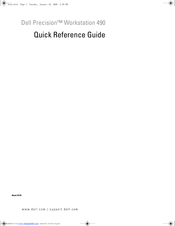 Dell Precision MD506 Quick Reference Manual