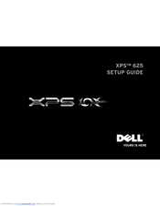 Dell XPS 625 Setup Manual