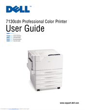 Dell 7130 Color User Manual