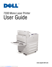 Dell 7330dn Laser Printer B W Manuals Manualslib