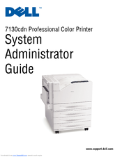 Dell 7130 Color System Administrator Manual