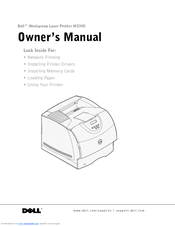 Dell W5300 Owner's Manual