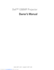 Dell 1200MP Owner's Manual