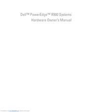Dell PowerEdge R900 Hardware Owner's Manual
