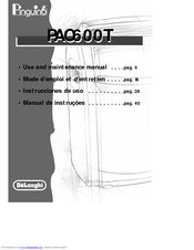 Pinguino PINGUINO PAC600T Use And Maintenance Manual