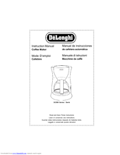 DeLonghi DC500 Series Instruction Manual