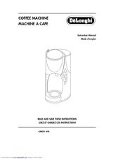 DeLonghi ICM28 WB Instruction Manual