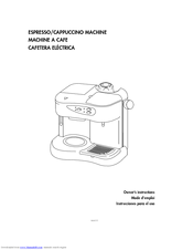 DeLonghi BAR50 Owner's Instructions Manual