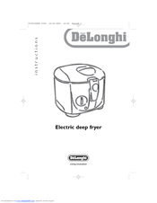 DeLonghi 5725110000 F350 Instructions Manual