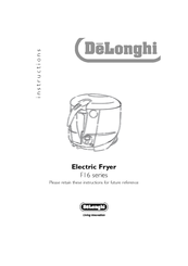 DeLonghi F16313 Instructions Manual