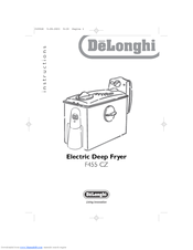 DeLonghi F455 CZ Instructions Manual