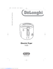 DeLonghi F600 Instructions Manual