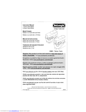 DeLonghi DSM5 Instruction Manual