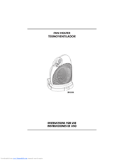 DeLonghi DFH550R Instructions For Use Manual