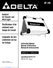 Delta AP-100 Instruction Manual
