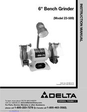 Delta 23-589 Instruction Manual