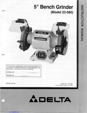 Delta 23-580 Instruction Manual