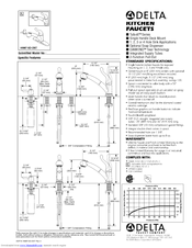 Delta Talbott 16997 SD DST Manuals ManualsLib   37594 Talbott 16997sddst Product 