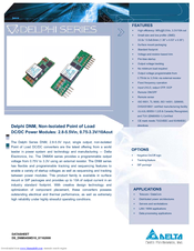Delta Electronics Delphi DNM04S0A0S10NFD Datasheet