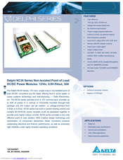 Delta Electronics Delphi NC30 Datasheet