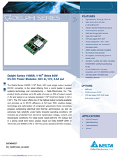 Delta Electronics Delphi V48SR Datasheet