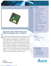 Delta Electronics Delphi H48SL Datasheet