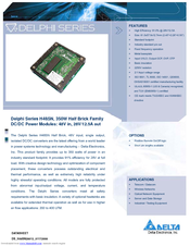 Delta Electronics Delphi H48SN Datasheet