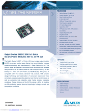 Delta Electronics Delphi S48SP12003NRFB Datasheet