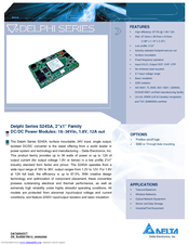 Delta Electronics Delphi S24SA05006NRFA Datasheet