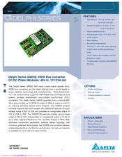 Delta Electronics Series Q48SB Specification Sheet