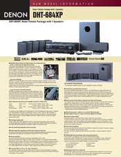 Denon DHT-684XP Datasheet