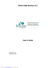 Better Edge technology 5.2.7.0 User Manual