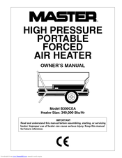 Desa Master B350CEA Owner's Manual