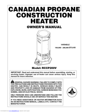 Desa RCCP200V Owner's Manual
