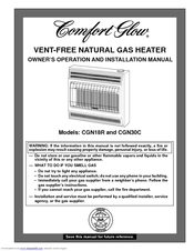 Desa Comfort Glow CGN30C Owner's Operation And Installation Manual