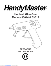 Desa HandyMaster 33015 Operating Instructions Manual