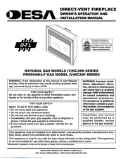 Desa KC36P SERIES Owner's Operation And Installation Manual