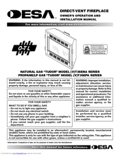 Desa T36EPA Series Owner's Operation And Installation Manual