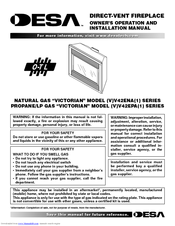 Desa VV42EPA1 Series Owner's Operation And Installation Manual