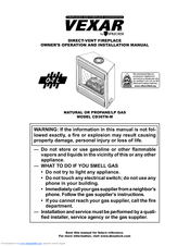 Vexar CD36TN-M Owner's Operation And Installation Manual